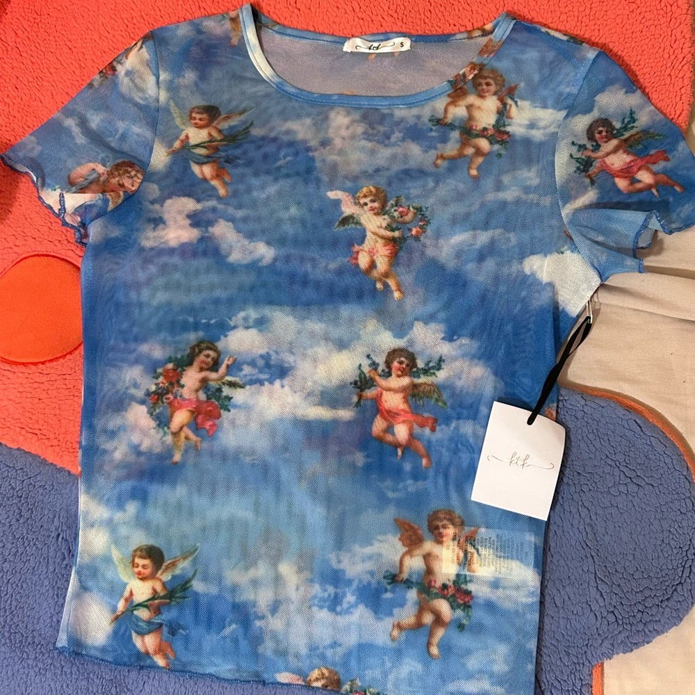 Angel Mesh Top